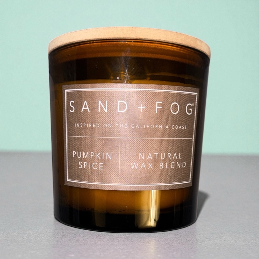 🧡🕯️Sand + Fog PUMPKIN SPICE Candle 21oz 3-wick